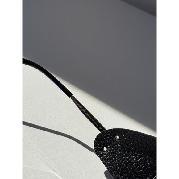 NEW Saint Laurent SL653 Leon Shield Aviator Sunglasses Silver main image 5